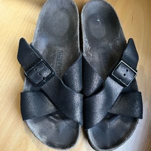 Birkenstock seina slide 37 black